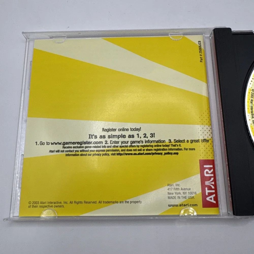 Vtg 2003 Atari 80 Classic Games in One PC CD ROM Software Computer Video Games